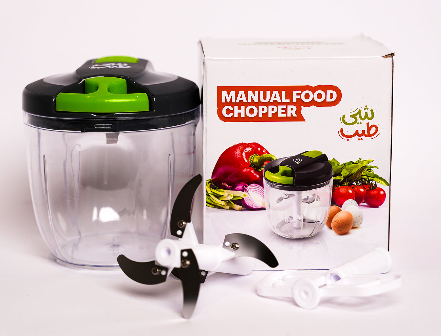 Manual Food Chopper & Whisker